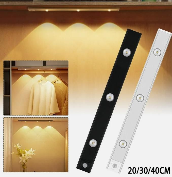 LED PIR Motion Sensor Cabinet Light (USB Rechargeable)